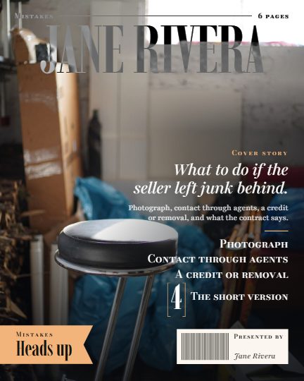 Cover home look