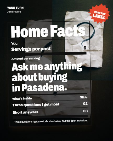 Home facts look