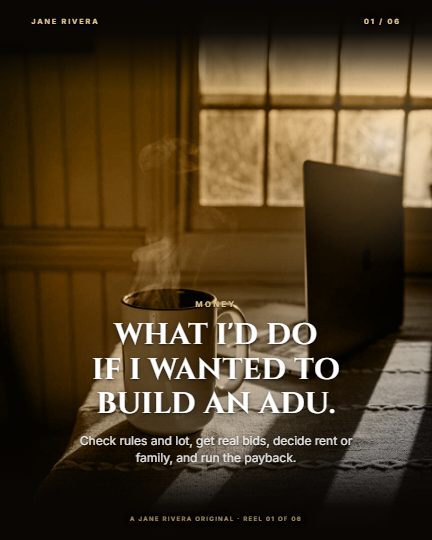Title card look